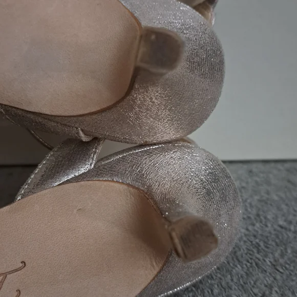 Vince Camuto Imagine Soft Gold Kitten Heels - Picture 11 of 14